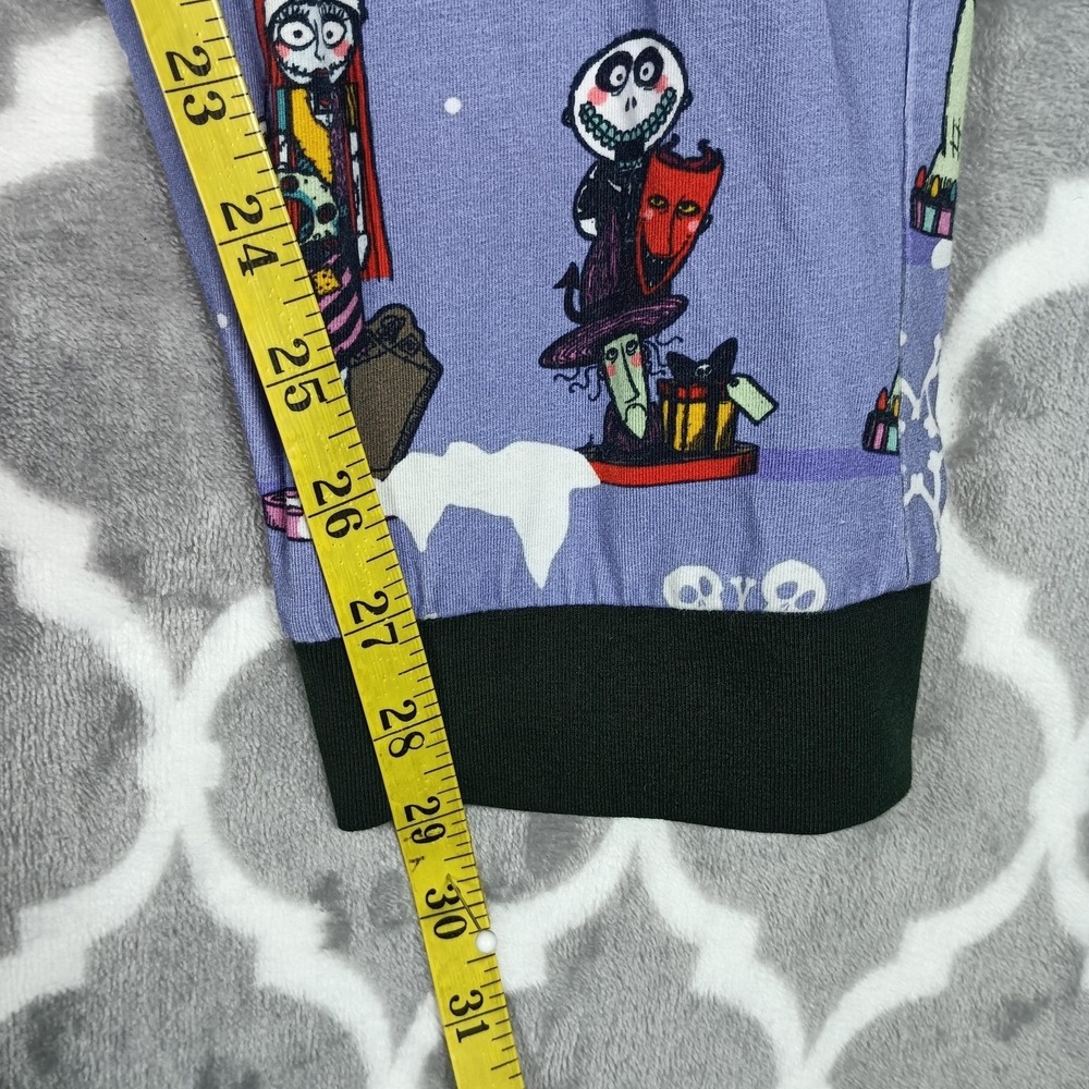 Cakeworthy Nightmare Before Christmas Pajama Set Women L Purple Holiday - Picture 10 of 12
